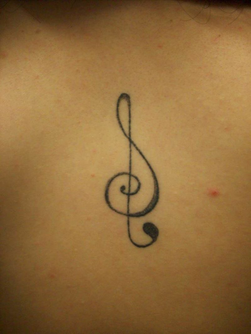 Notenschlüssel Tattoo Bedeutung - Deko & Feiern, Tattoos - ZENIDEEN