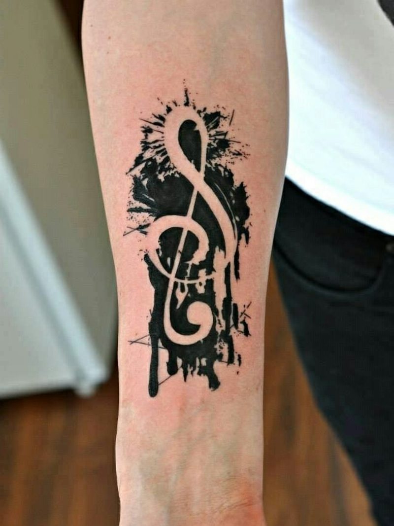Notenschlüssel Tattoo Bedeutung Deko &amp; Feiern, Tattoos ZENIDEEN