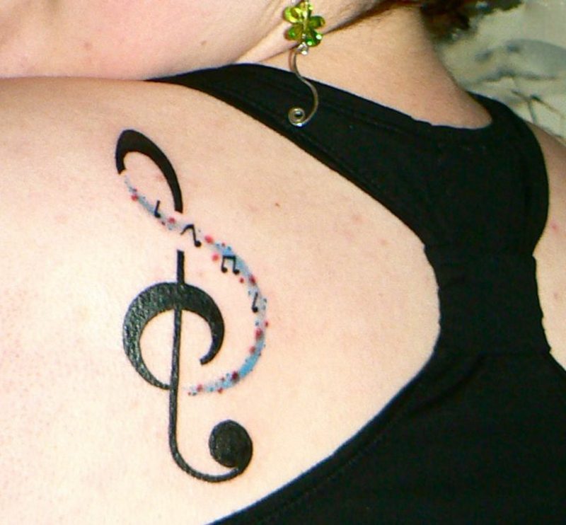 Notenschlüssel Tattoo Bedeutung Deko &amp; Feiern, Tattoos ZENIDEEN
