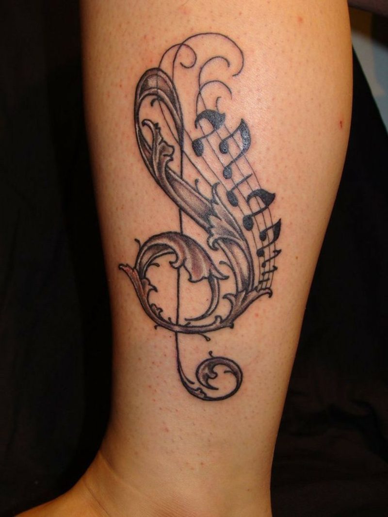 Notenschlüssel Tattoo Bedeutung Deko &amp; Feiern, Tattoos ZENIDEEN