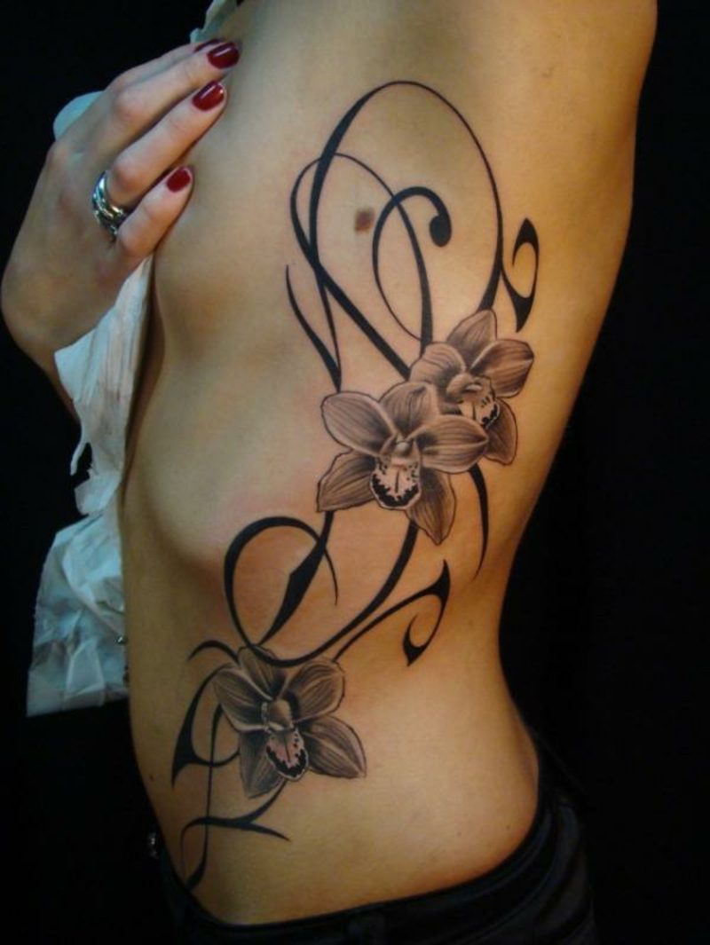 Orchideen Tattoo Ideen Entwürfe Und Bedeutungen Tattoos Zenideen