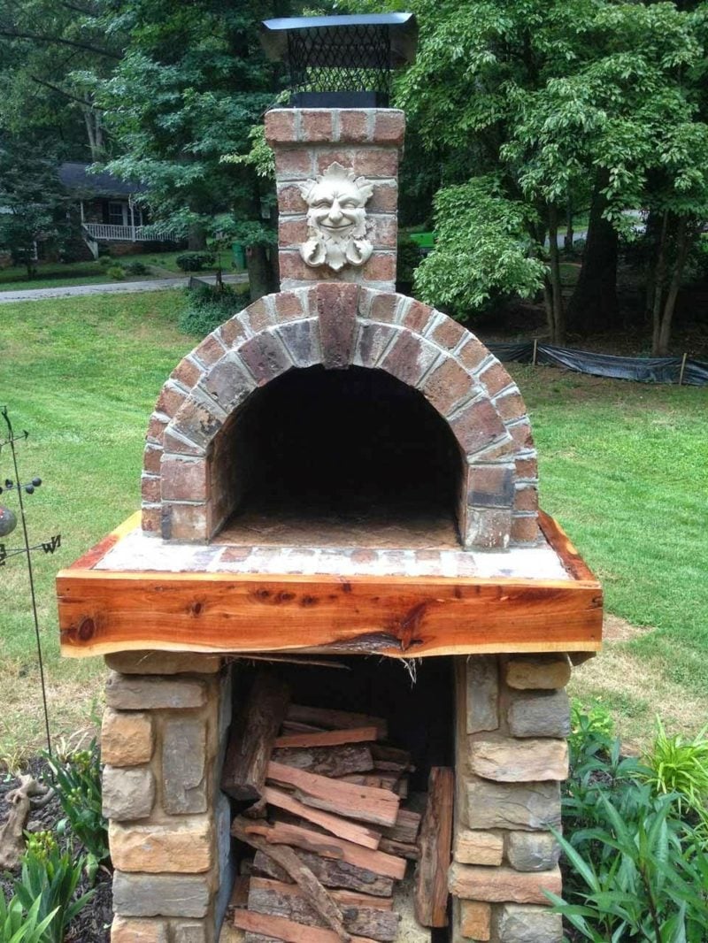 Pizzaofen bauen Anleitung und Fotos DIY Garten Haus amp Garten 
