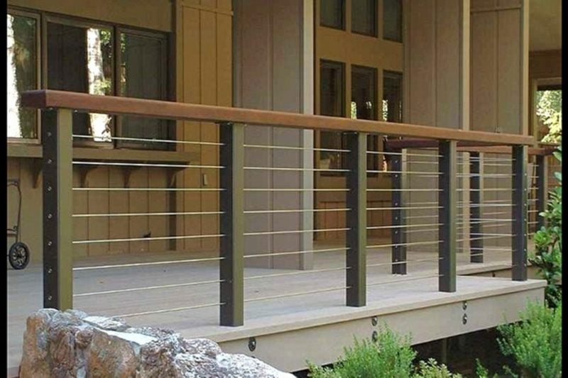 terrassengelander adorable balcony railing design for modern home ideas using wooden exterior