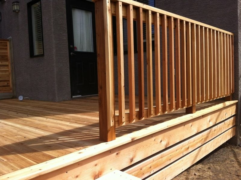 terrassengelander wood deck baluster designs architecture