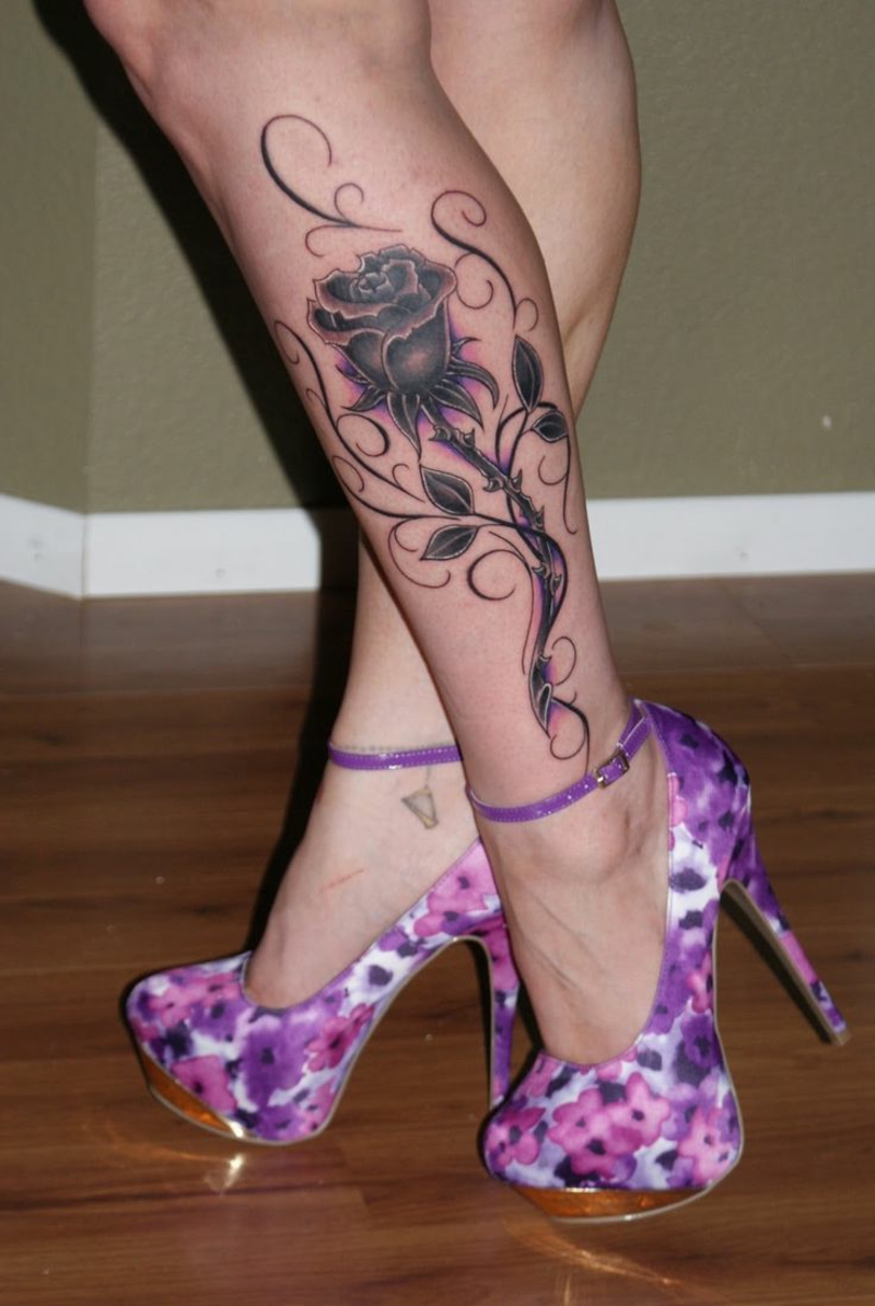 Waden Tattoo Ideen für Männer und Frauen Tattoos ZENIDEEN