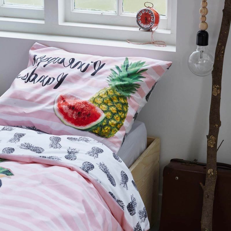 Coole Bettwäsche mit Fruchten für süße Träume 