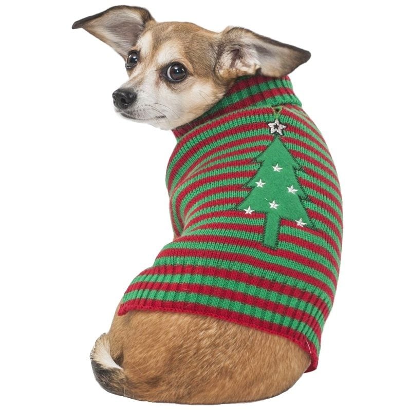 Hundepullover stricken für Weihnachten 