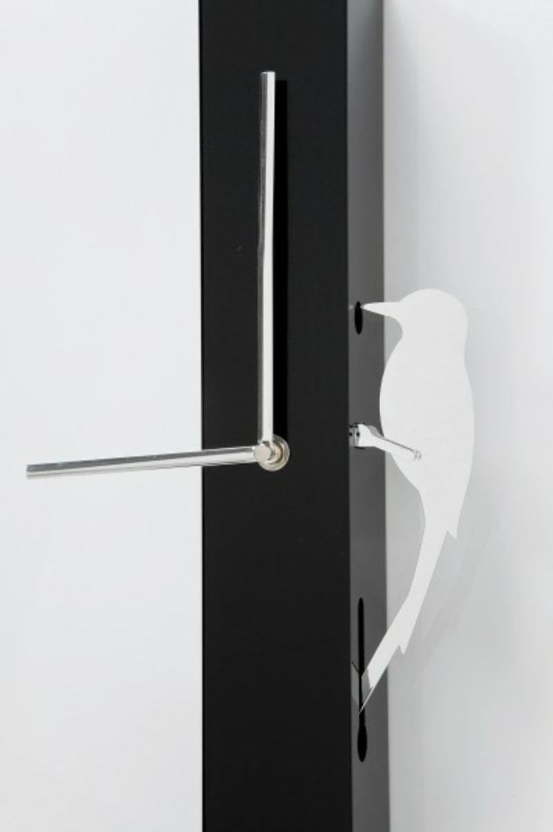moderne wanduhren wanduhr pendulum bird kare design