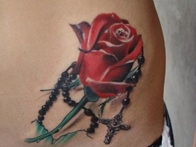 Tattoomotive für Frauen Rose