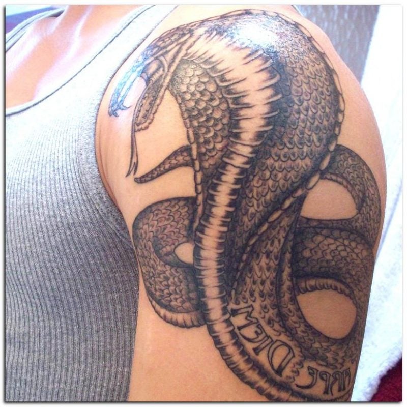 Schlangen Tattoo Kobra 