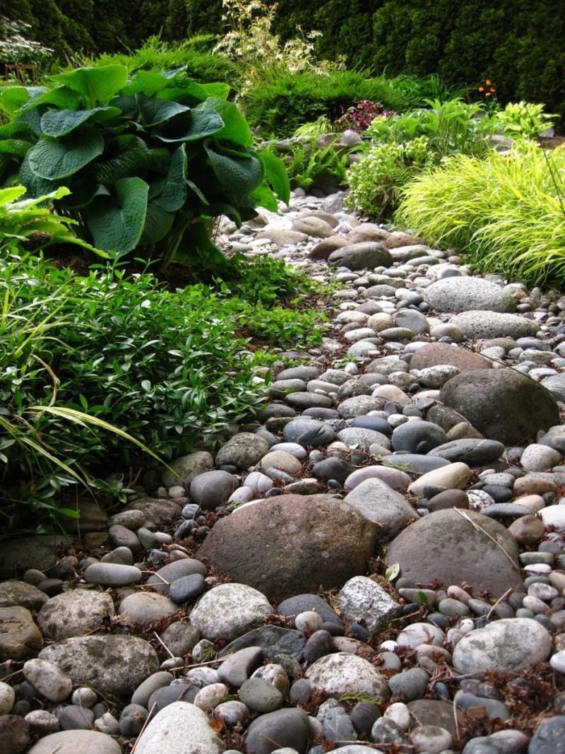 Ideen für Gartengestaltung mit Steinen