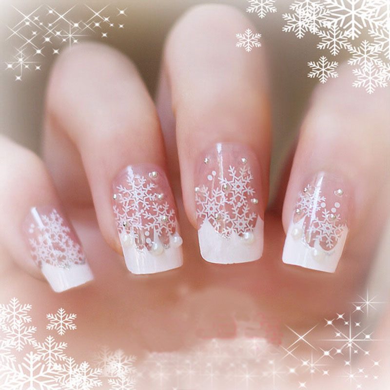 24 Gelnagel Muster Weihnachten Auf Den Nageln Nageldesign Zenideen