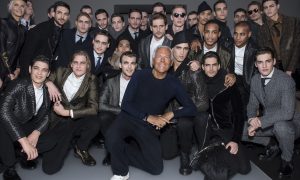 Männerfrisur 2015 von Mode Podium inspiriert