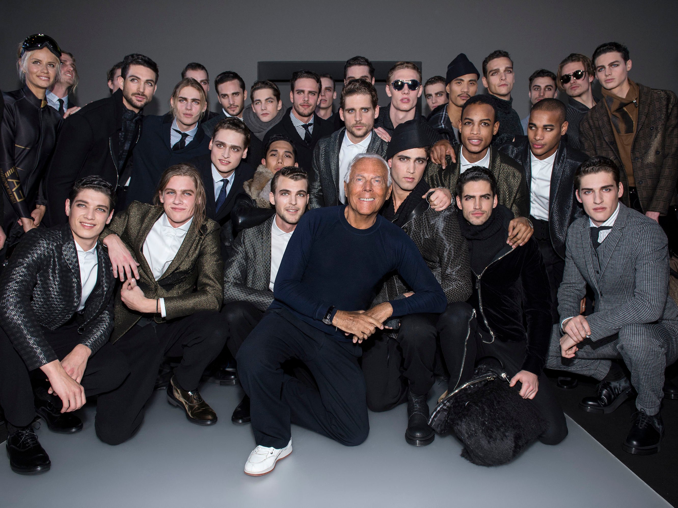 Männerfrisur 2015 von Mode Podium inspiriert
