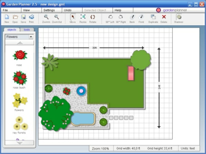 Online Gartenplaner für eine individuelle Gestaltung des Auβenbereichs