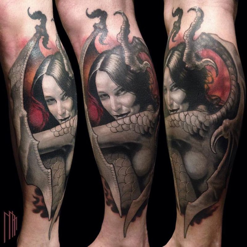 Tattoobilder von Nick Morte 