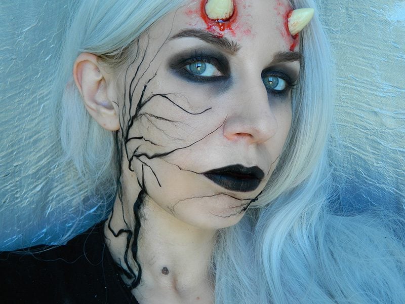 Tattoovorlage Halloween Temporäre Tattoos auf Gesicht