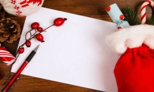 Briefe zu Weihnachten schreiben Briefpapier auswählen