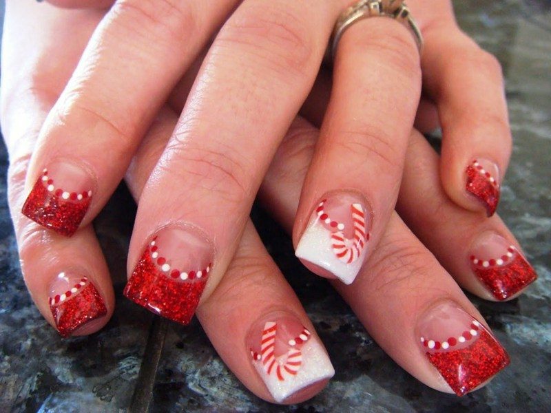 Nailart Galerie: 45 tolle Ideen für winterliche Stimmung