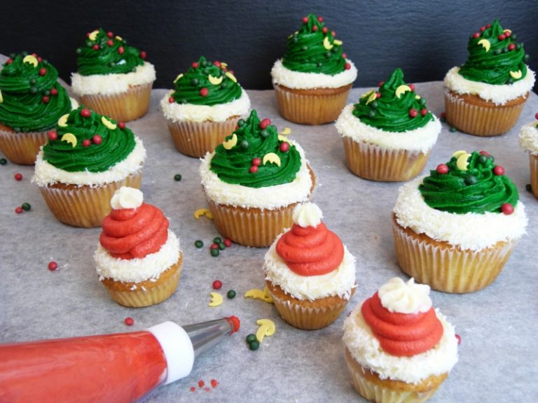 Weihnachts-Cupcakes selber machen - Rezepte und Ideen - ZENIDEEN