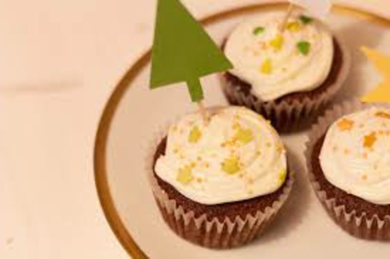 coole weihnachts cupcakes