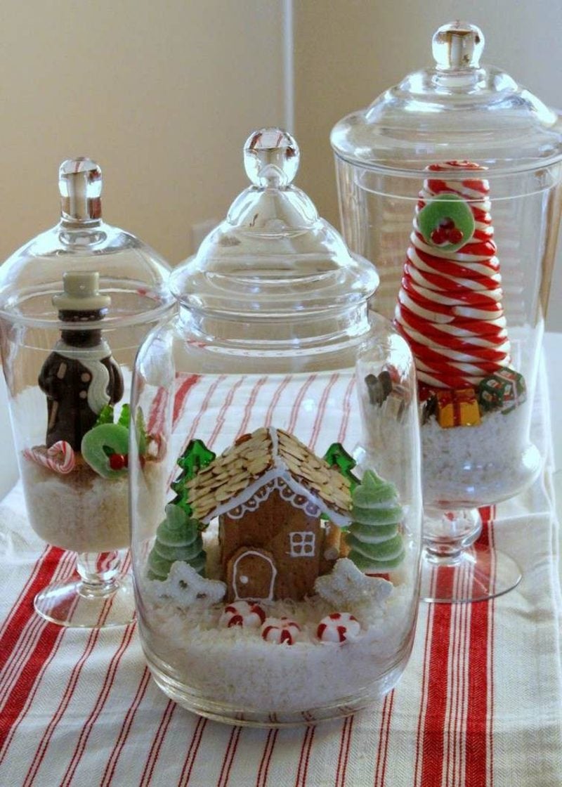 Weihnachtsgrüße weihnachtsdeko glas selber machen geschenke