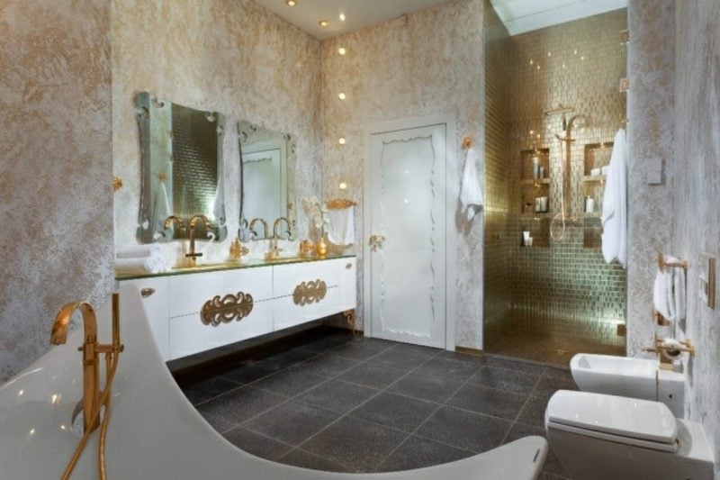 Luxus Badezimmer königlicher Stil