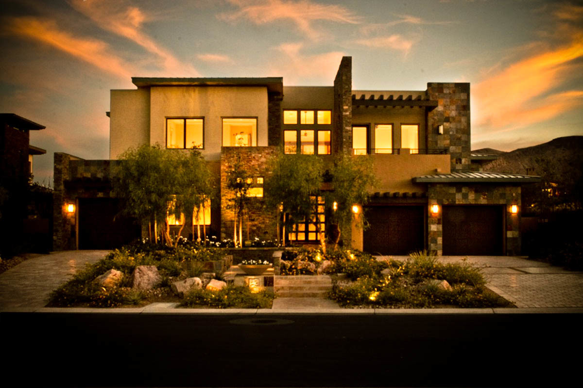 Im Luxushaus wohnen - der Traum von vielen Leuten auf der Welt