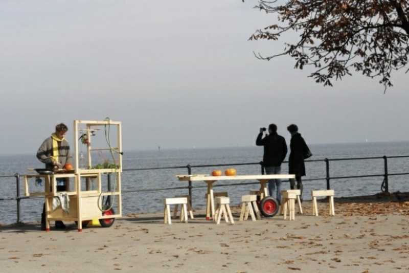 Mobile Küche: 22 kreative Ideen für mehr Komfort und Flexibilität