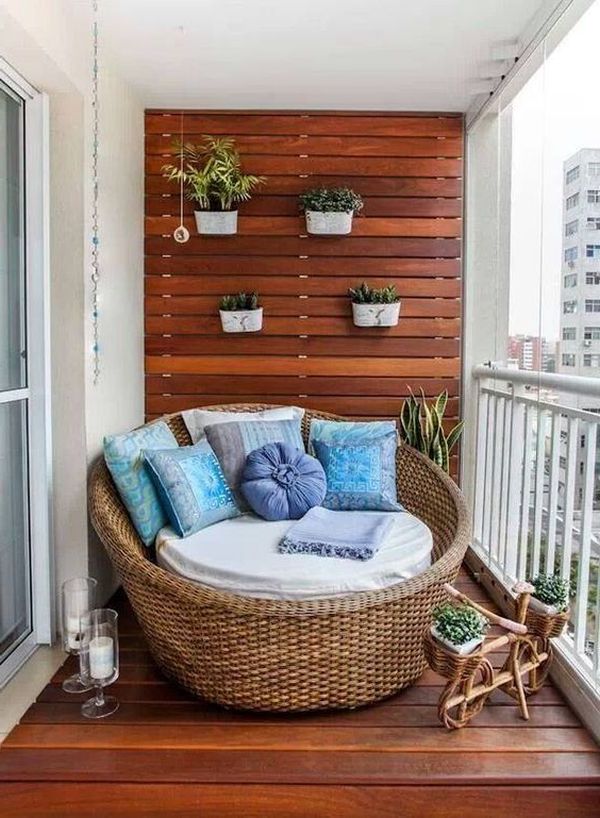 Balkonbelag aus Holz für Fußwärme