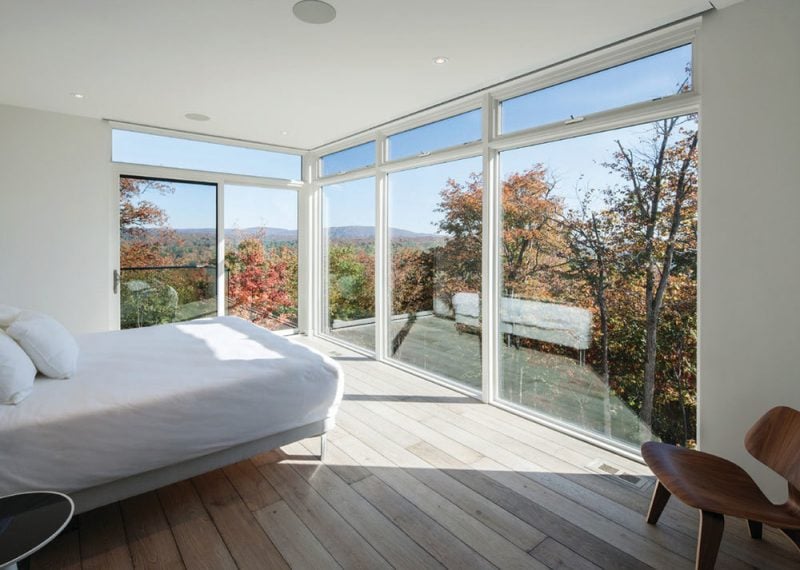 Schickes Wohnambiente: 75 faszinierende Ideen für bodentiefe Fenster