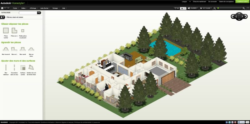 Raumgestalter Homestyler online planen projektieren