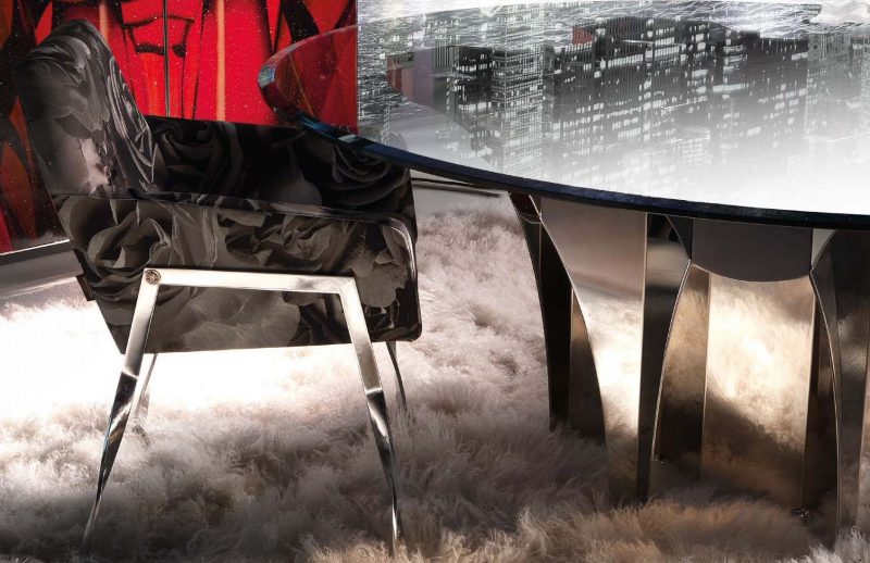 Italienische Designermöbel: moderner Stuhl!
