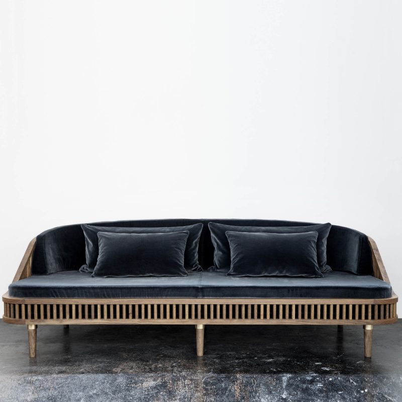 Italienische Designermöbel: Sofa in Blau!