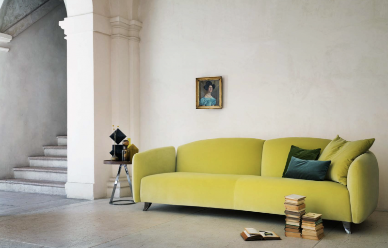 Italienische Designermöbel: Sofa in Grün!