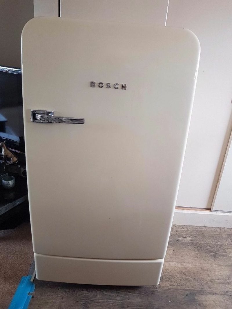 Bosch Retro Kühlschrank weiss herrliches Design