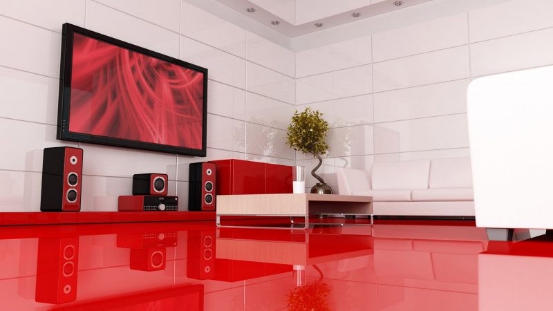 Mediamöbel in Rot: Inspiration für die Gestaltung Ihrer Wohnung!