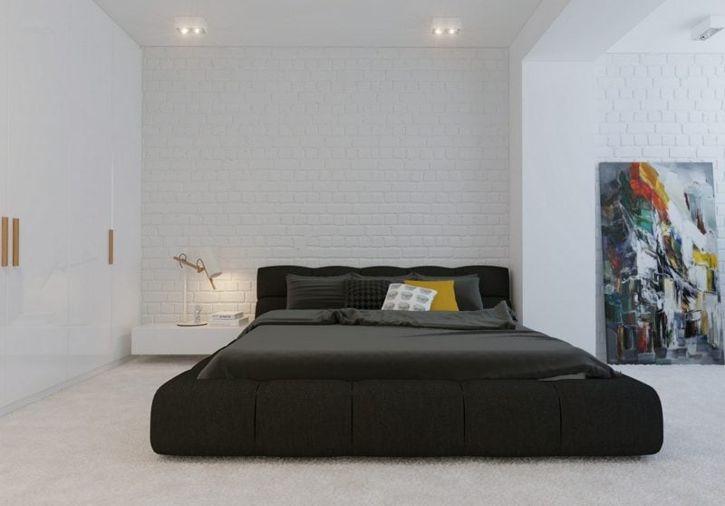 Schlafzimmer einrichten minimalistisch