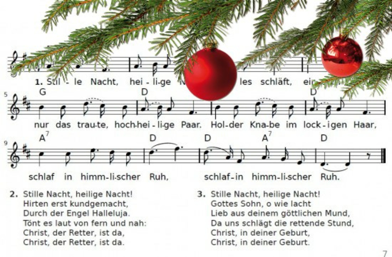 traditionelle Weihnachtslieder Deutschland