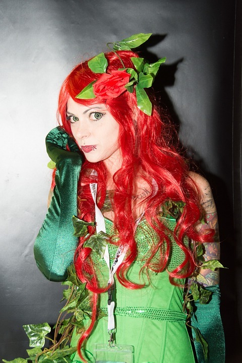 elfe karneval kostüm ideen coole accessoires fastnachtkostüm haar rot 