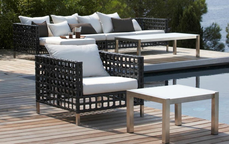Attraktive Loungemöbel Outdoor Möbel, Terrassen, Veranda ZENIDEEN