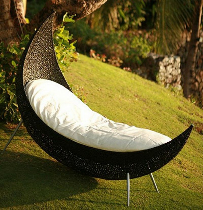loungemöbel outdoor Wicker Chaise Lounge Chair