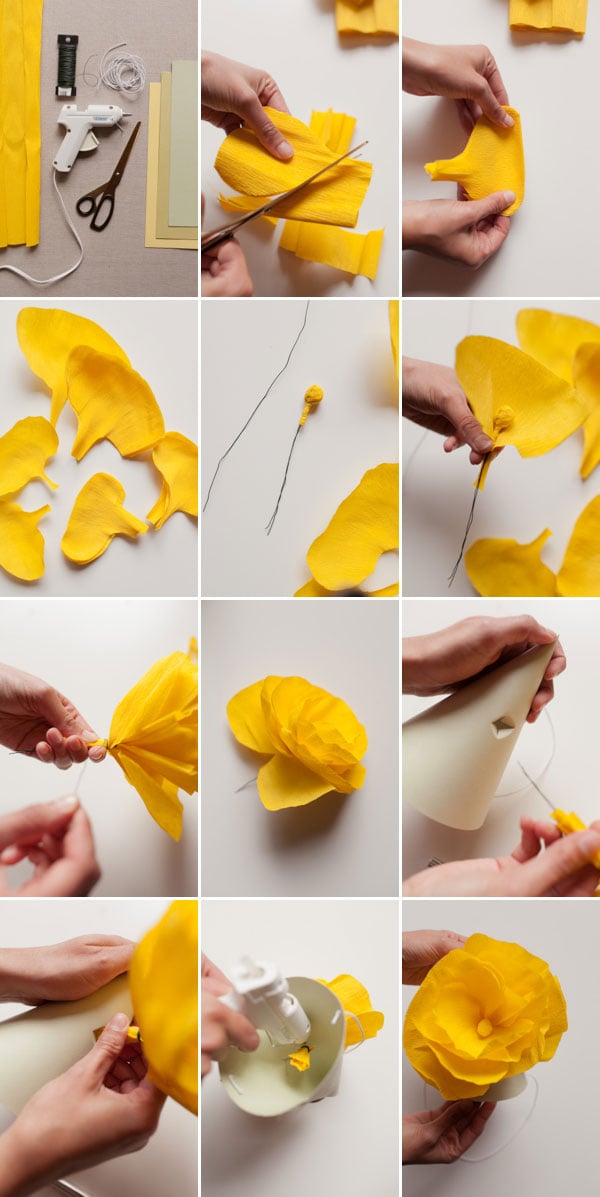 Origami Blume basteln: Kreative Idee zum Muttertag