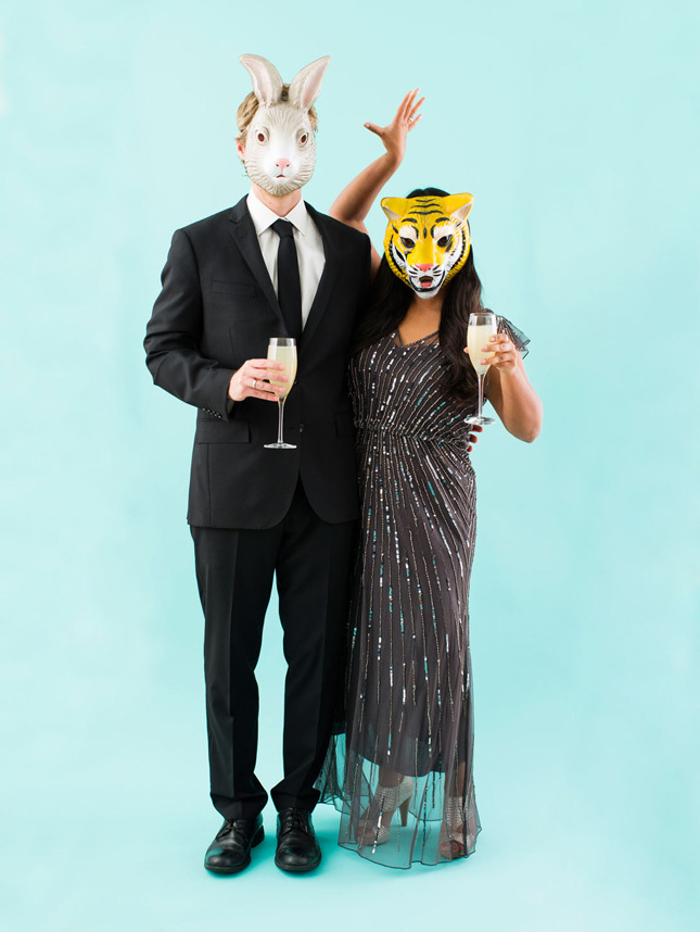 party karneval kostüm fasching ideen tier masken coole accessires einfache faschingsverkleidung
