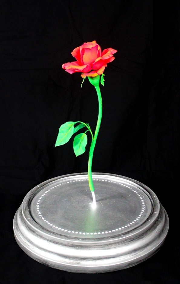 Rose basteln - Blume schenken, die ewig blüht 