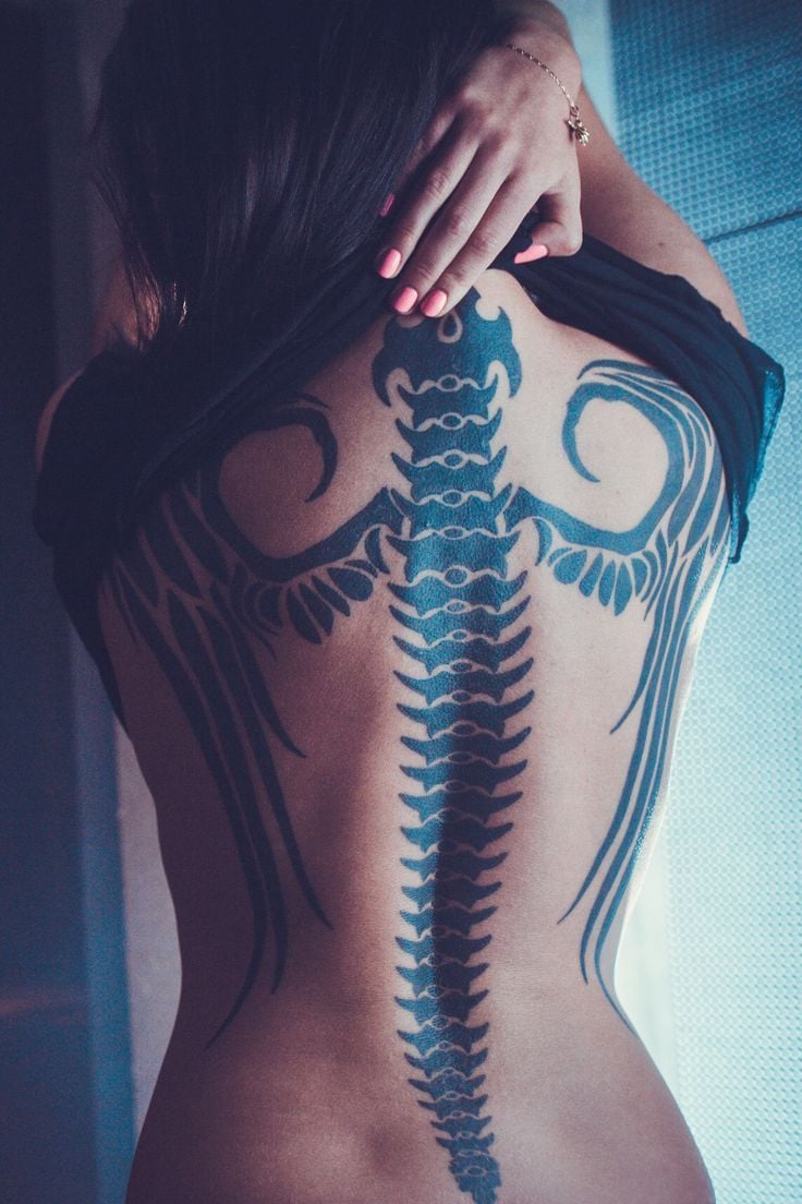 rücken tattoo motive frauen tattoo ideen frauen sexy tattoos