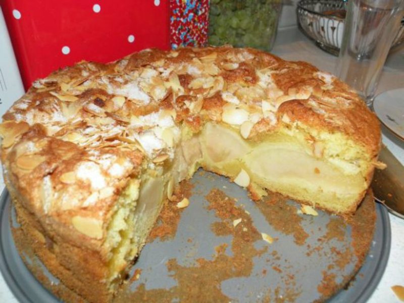 zuckerfreier Kuchen Apfelkuchen mit Ahornsirup Rezept