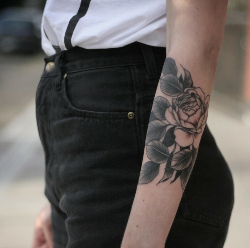 Tattoo auf Unterarm 25 tolle Ideen für Männer und Frauen