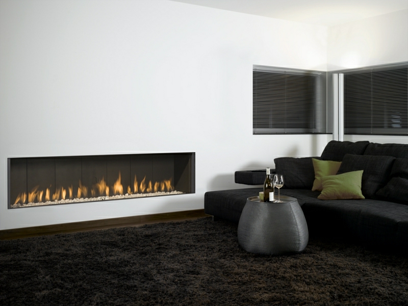 Gaskamine - 50 Ideen für ein gemütliches Ambiente - Innendesign