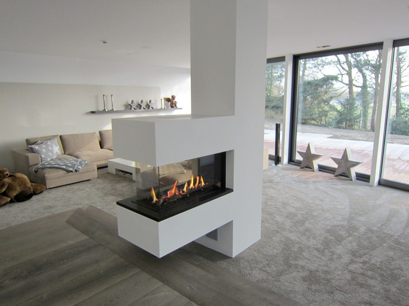 Gaskamine - 50 Ideen für ein gemütliches Ambiente - Innendesign